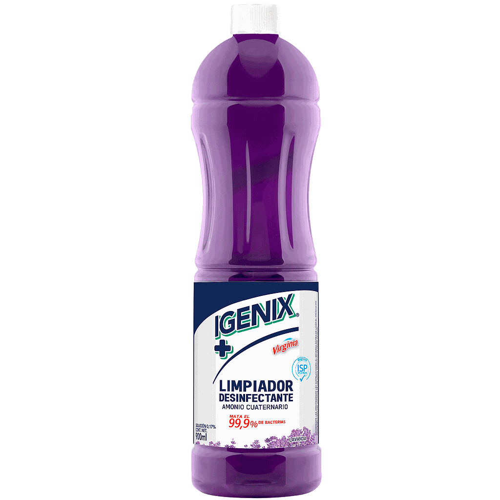 LIMPIADOR DESINFECTANTE IGENIX LAVANDA 900ML