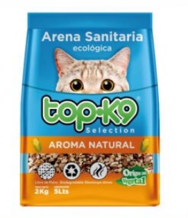 ARENA SANITARIA TOPK9 ECOLOGICA NATURAL 4KG
