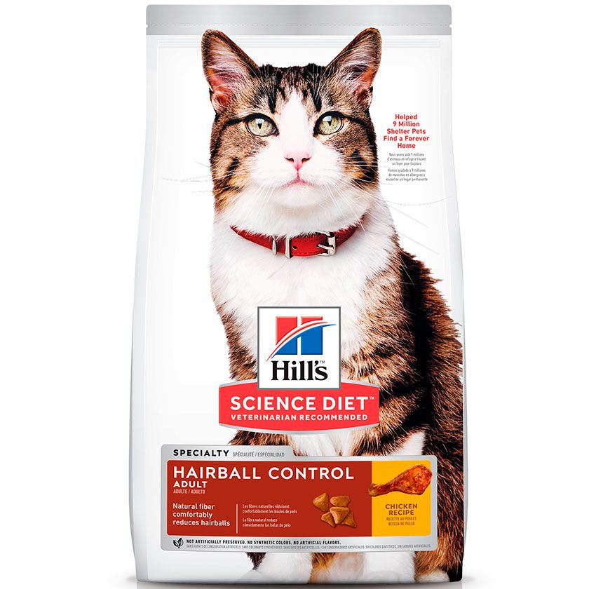 HILLS CAT ADULT HAIRBALL CONTROL 7.03KG