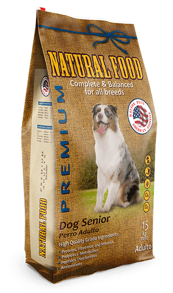 NATURAL FOOD SENIOR 15KG