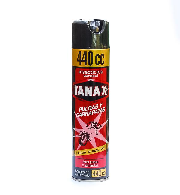 INSECTICIDA TANAX PULGAS Y GARRAPATAS 440CC