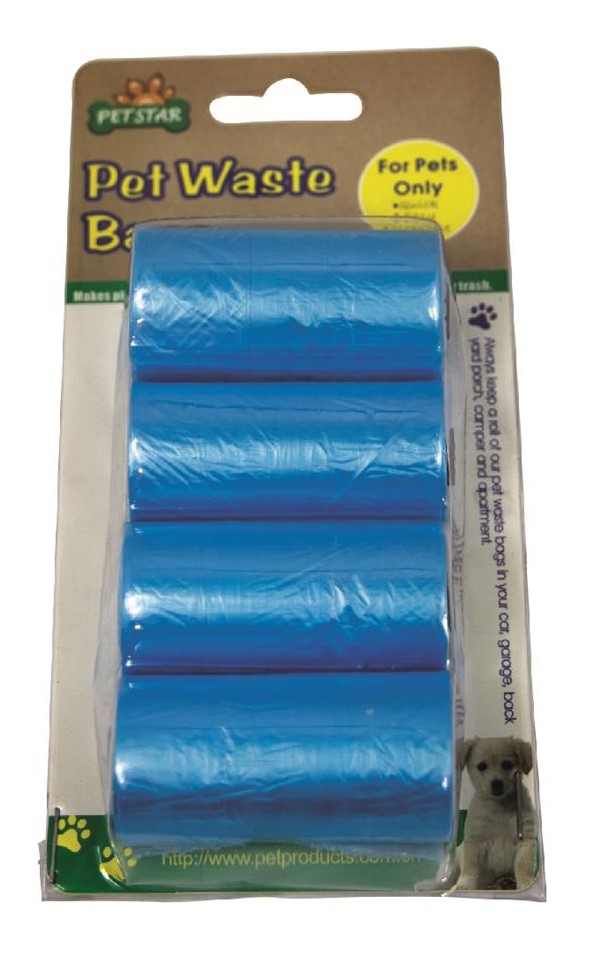 BOLSAS PARA DESECHOS 4 ROLLOS