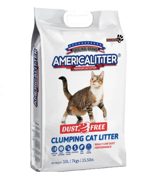 ARENA SANITARIA AMERICA LITTER LIBRE DE POLVO 7KG