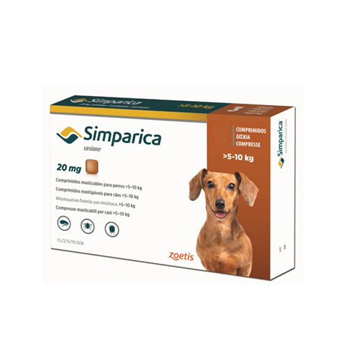 SIMPARICA 5-10 KG (20MG) 1UN