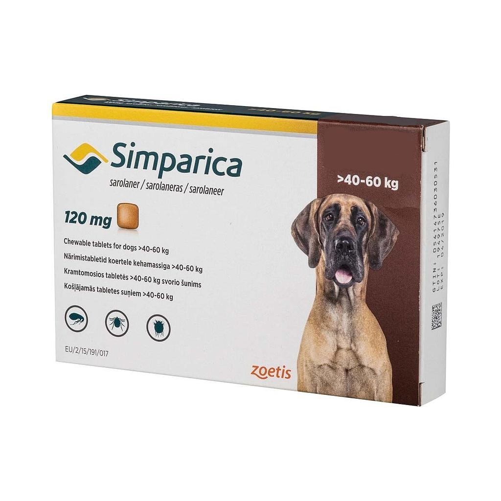 SIMPARICA 40-60 KG (120MG) 1UN