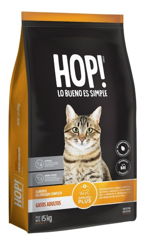 SACO HOP GATO ADULTO 15KG