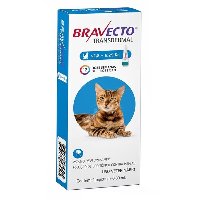 BRAVECTO GATO 2.8 - 6.25KG