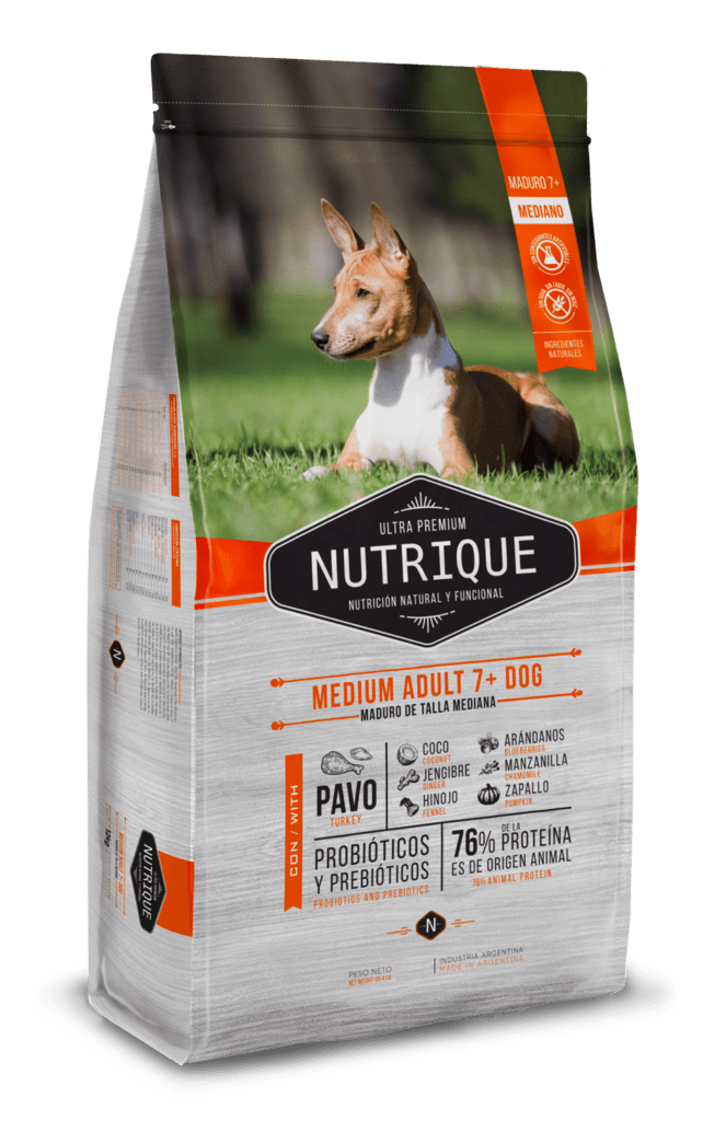 NUTRIQUE DOG MEDIUM ADULT 7+ 12KG