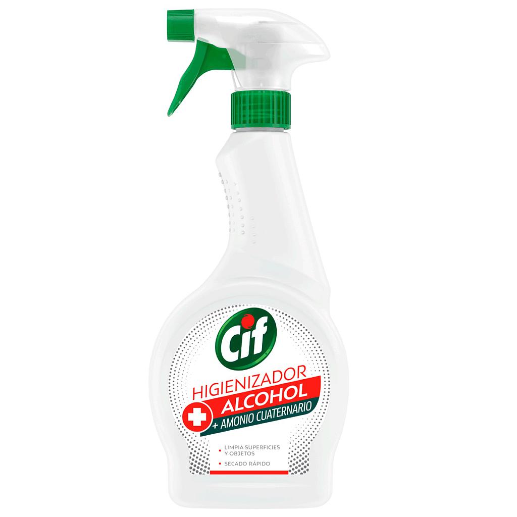 CIF HIGIENIZADOR  ALCOHOL AMONIO CUATERNARIO 500ML