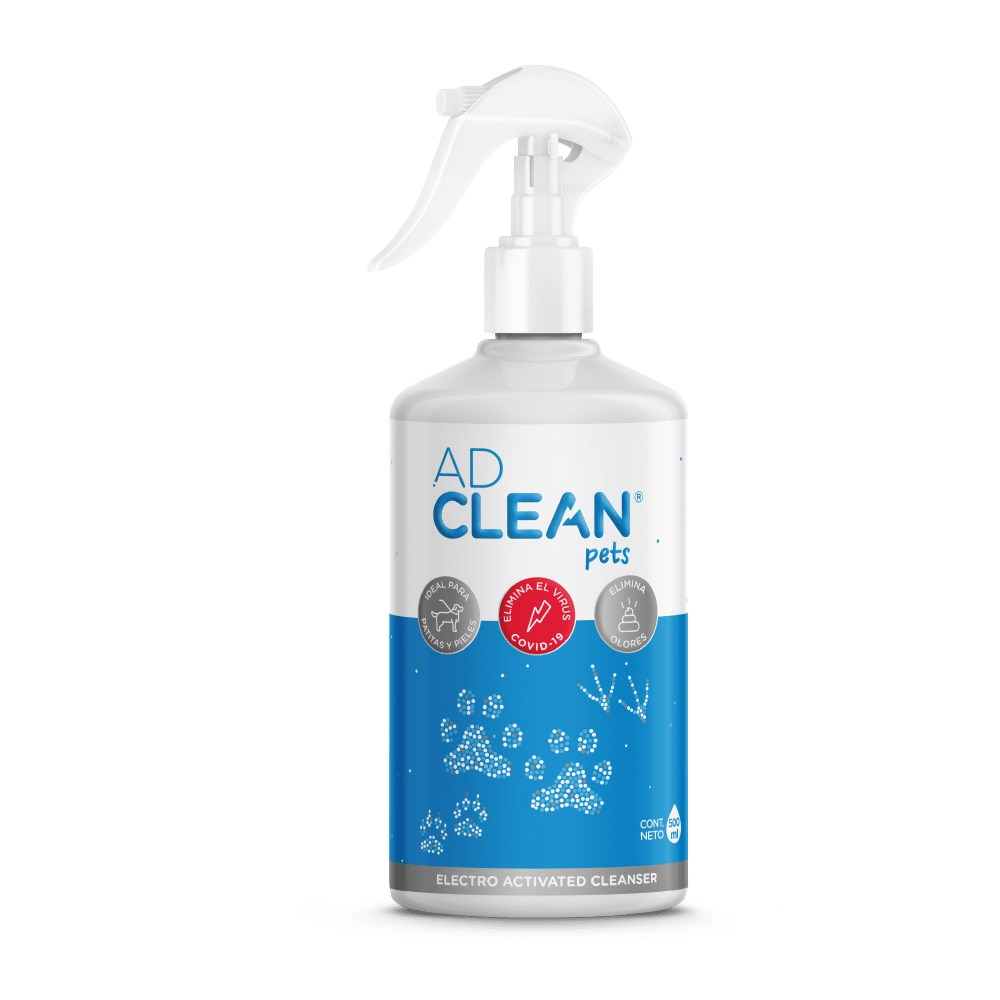 AD CLEAN PETS ELIMINADOR DE OLORES VIRUS Y BACTERIAS 500ML