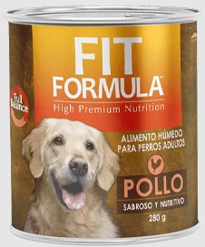 LATA FIT FORMULA ADULTO POLLO 280GR