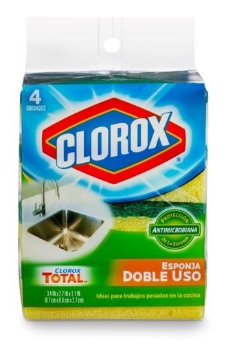 ESPONJA DOBLE USO CLOROX 4UND