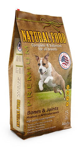 NATURAL FOOD ADULTO BONES &amp; JOINTS 15KG