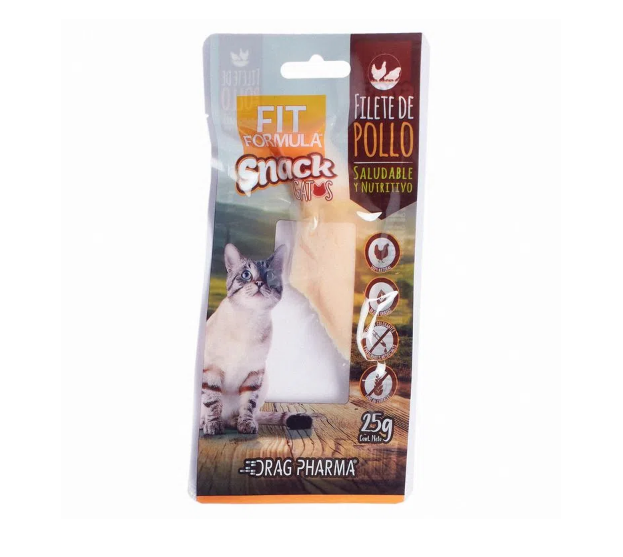 SNACK FIT FORMULA GATO FILETE DE POLLO