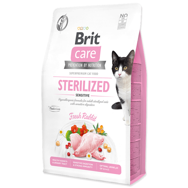 BRIT CARE CAT STERILIZED SENSITIVE 7KG