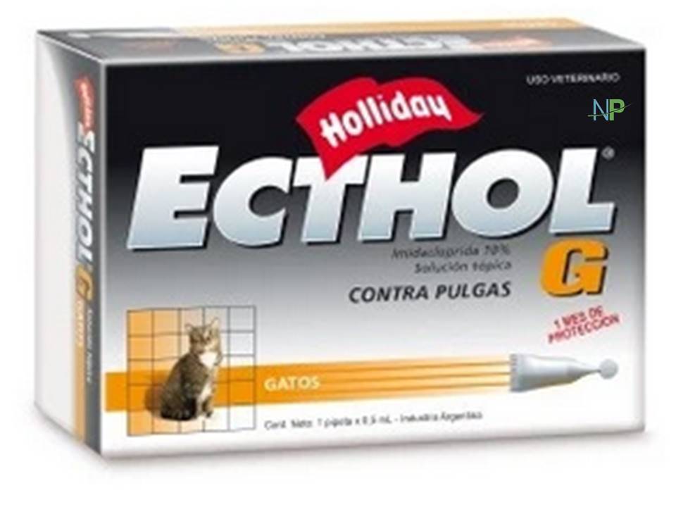 PIPETA ECTHOL GATOS HASTA 5KG