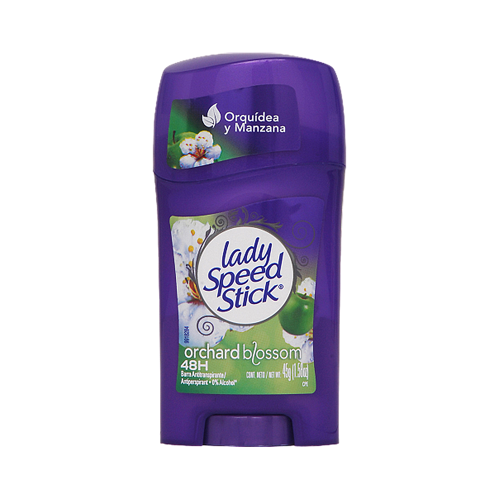 DESODORANTE LADY SPEED STICK ORQUIDEA Y MANZANA 45G