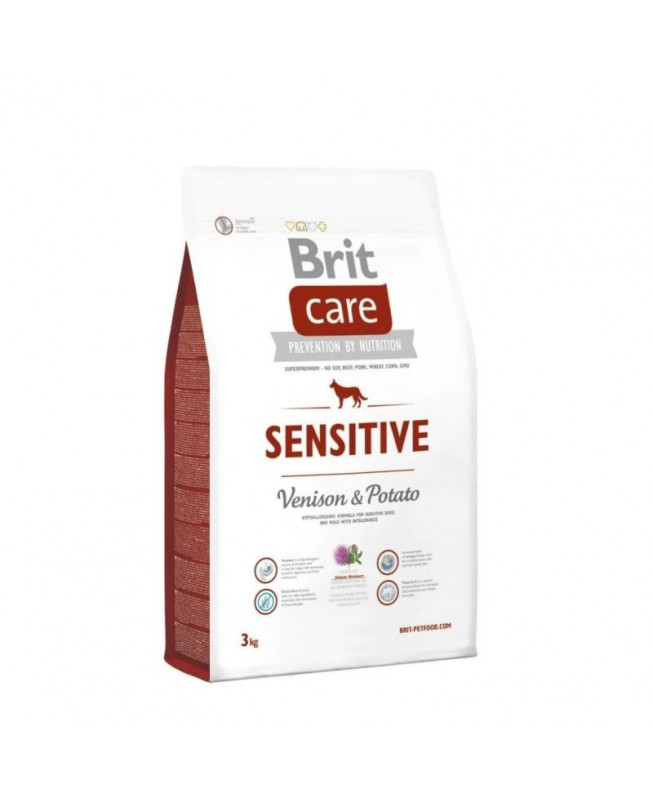 BRIT CARE SENSITIVE VENISON Y POTATO 3KG