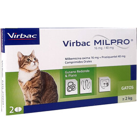 VIRBAC MILPRO GATO DESDE 2KG