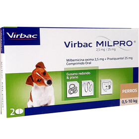 VIRBAC MILPRO PERRO 5-10KG