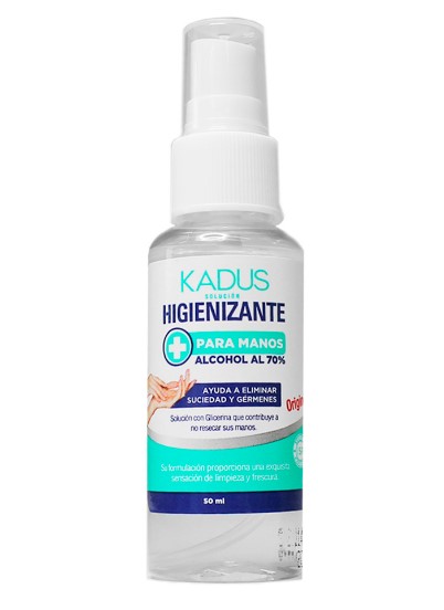 HIGIENIZANTE KADUS SPRAY ALCOHOL 70% 50ML