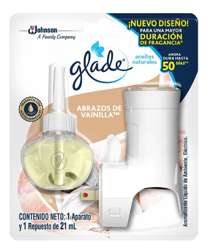 GLADE AROMATIZANTE ELECTRICO VAINILLA 21ML
