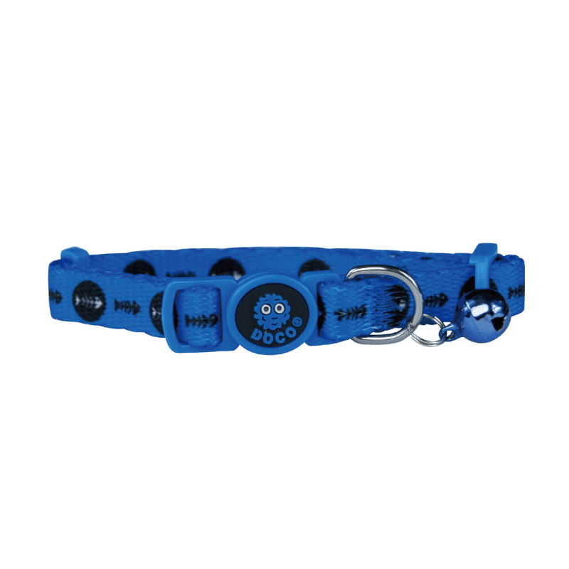 COLLAR DOCO GATO PEZ AZUL