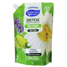 SHAMPOO BALLERINA DETOX HIERBAS SILVESTRES 750ML
