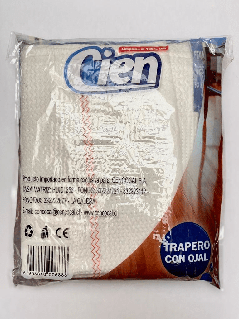 TRAPERO CON OJAL CIEN