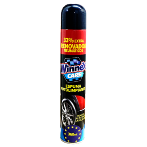 RENOVADOR DE NEUMATICOS ESPUMA WINNEX 360ML