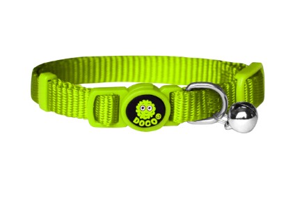 COLLAR DOCO GATO VERDE LIMA