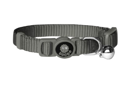 COLLAR DOCO GATO GRIS