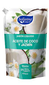 SHAMPOO BALLERINA ANTI FRIZZ ACEITE DE COCO YJAZMIN 750ML