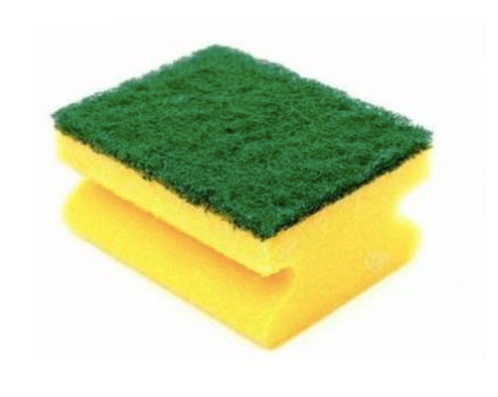 ESPONJA LISA ACANALADA TEDDY 1UN