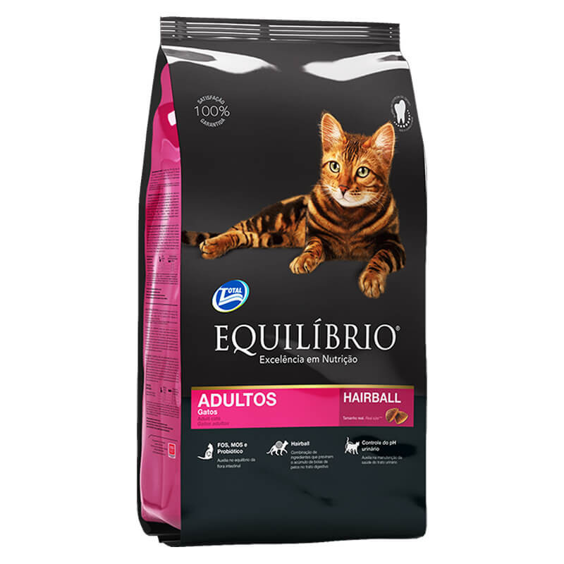 EQUILIBRIO GATOS ADULTOS HAIRBALL 1.5 KG