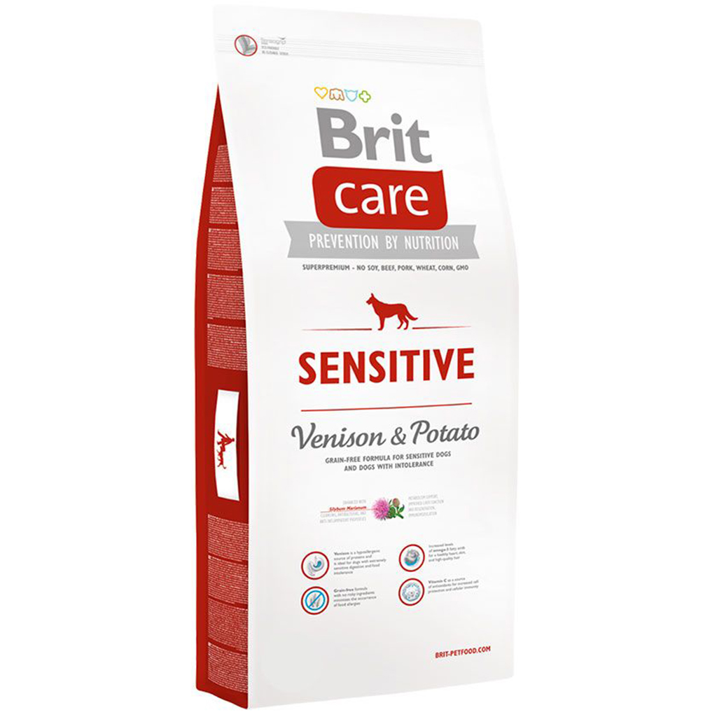 BRIT CARE SENSITIVE VENISON Y POTATO 12KG