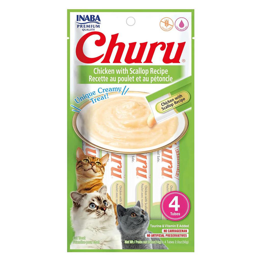 CHURU GATO POLLO CON OSTION 4UN
