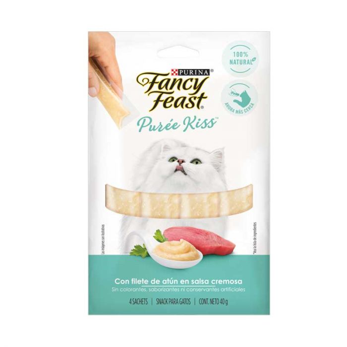 FANCY FEAST PUREE KISS ATUN 40GR