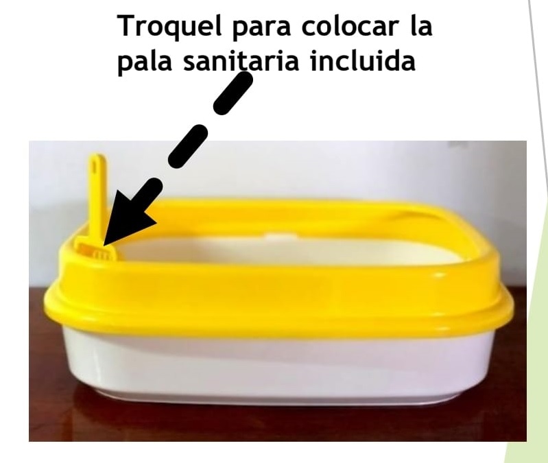 BANDEJA SANITARIA CON BORDE + PALA TOPK9