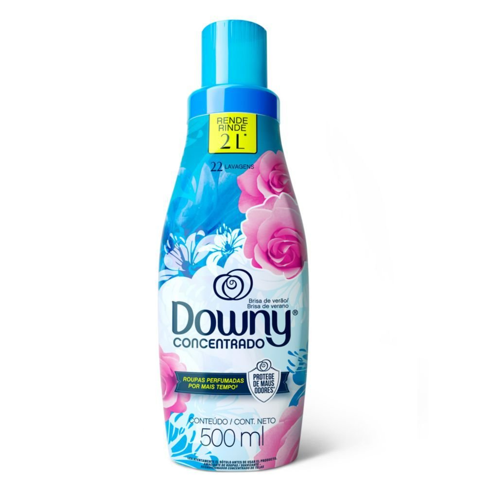 SUAVIZANTE DOWNY CONCENTRADO BRISA DE VERANO 500ML