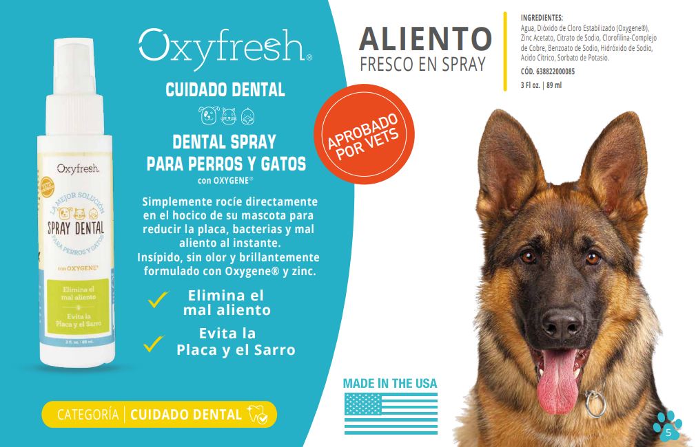 OXYFRESH SPRAY DENTAL 89ML