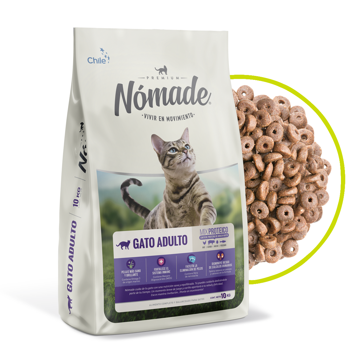 SACO NOMADE GATO 10KG