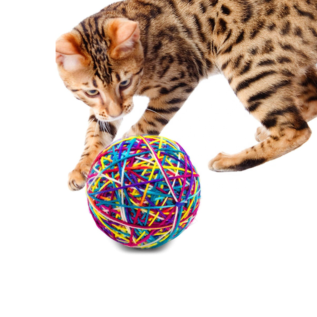 SPOT CAT TOY BOLA DE LANA