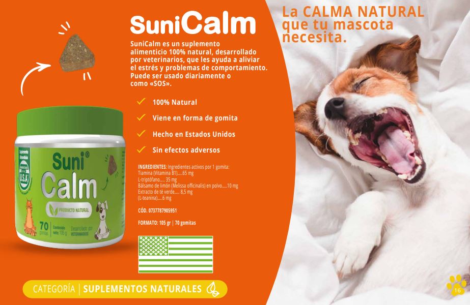 SUNI CALM 70 COMPRIMIDOS